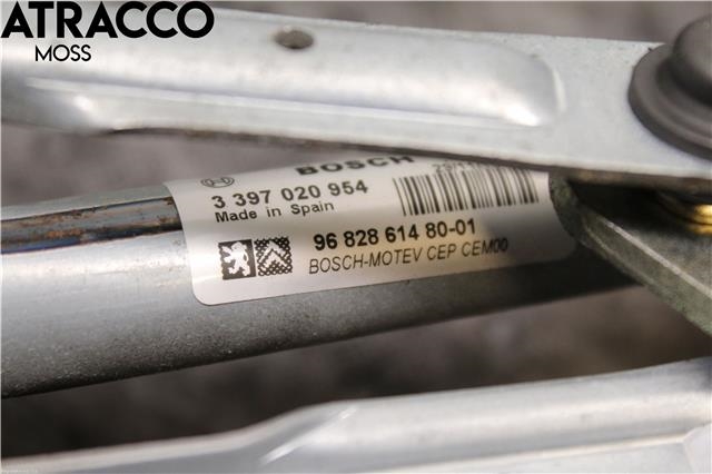 Viskermotor frontrute til Peugeot Partner 2008-2015 (Type II, Fase 1)  (AL|6405LK|)