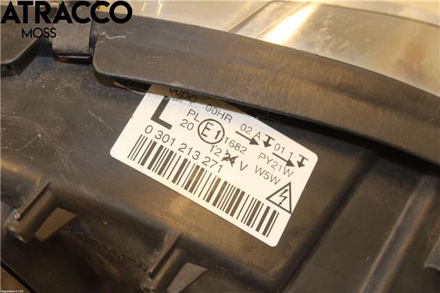 Frontlykt venstre halogen til Peugeot 407 2004-2010  (620892|)