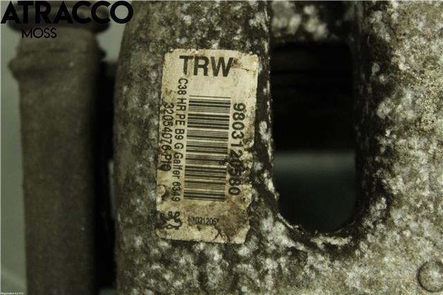 Bremsecaliper venstre bak til Citroën Berlingo 2015-2019 (Type II, Fase 2)  (4402F5|)
