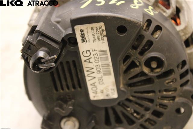 Dynamo til VW Tiguan 2007-2011 (Type I, Fase 1)  (06F903023F|)