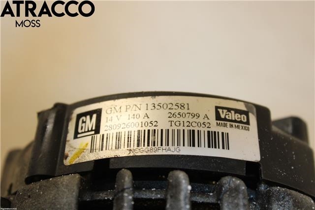 Dynamo til Opel Insignia A 2009-2014  (13502581|)