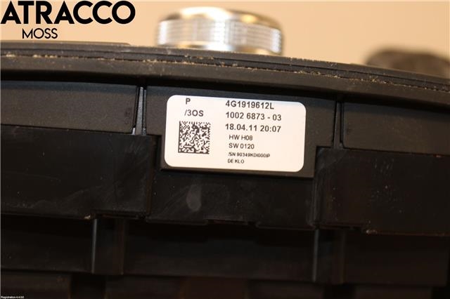 Diverse deler til Audi A6 2011-2014 (Type IV, Fase 1) (C7) (C7) (4G1919610C|)