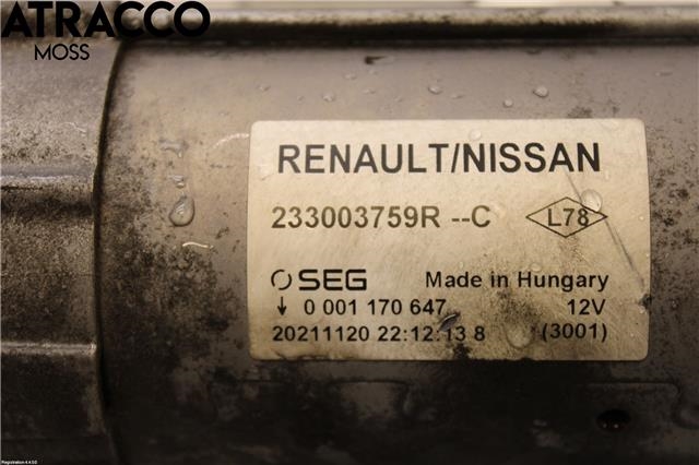 Starter diesel til Mercedes Citan 2021-->> (W420) (W420) (A4159066100|)