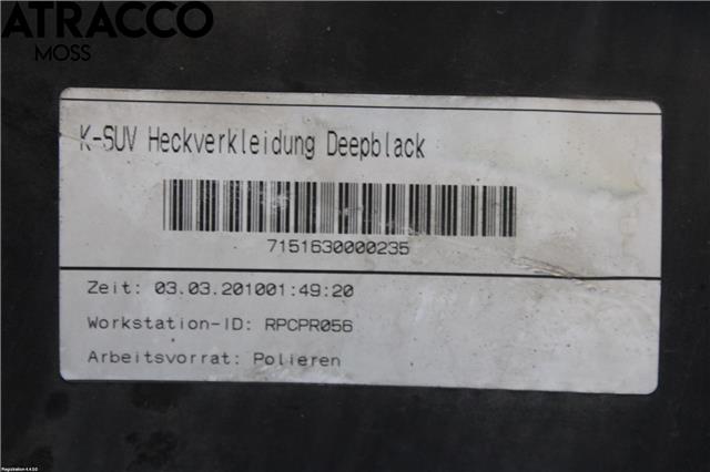 Støtfanger bak til VW Tiguan 2007-2011 (Type I, Fase 1)  (5N0807421A|)
