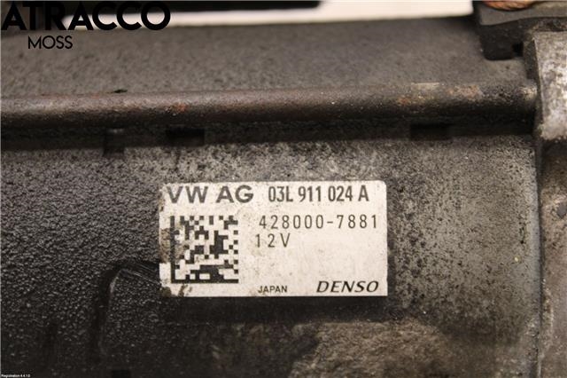 Starter diesel til Audi A4 2007-2014 (Type IV) (B8) (B8) (03L911021C|)