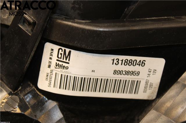 Baklykt høyre til Opel Corsa D 2006-2014  (93189097|)