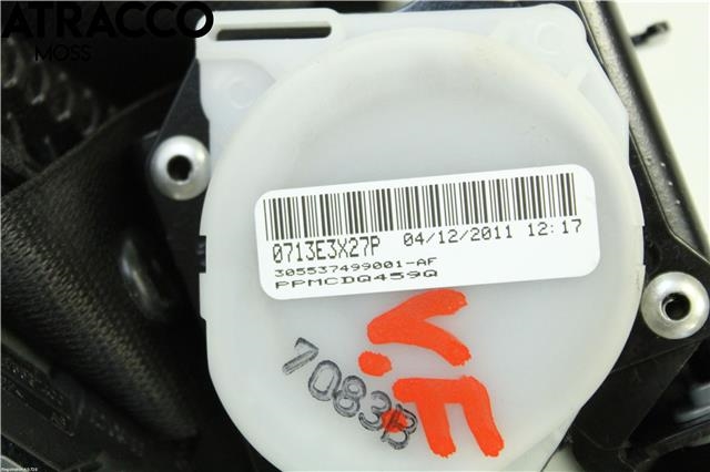 Sikkerhetsbelte foran venstre til BMW X5 2007-2013 (E70) (E70) (72117161041|)