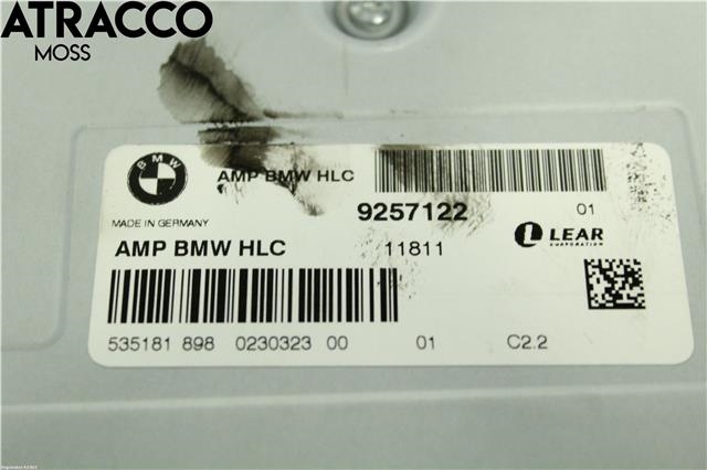 Bilstereo forsterker til BMW X5 2007-2013 (E70) (E70) (65122622681|)