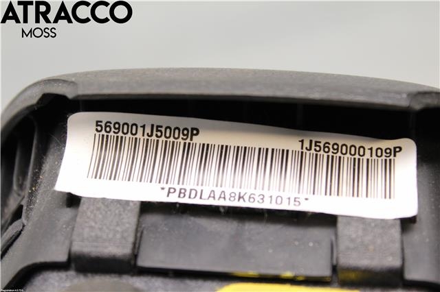 Airbag rattpute til Hyundai i20 2009-2014 (Type I)  (569001J5009P|)