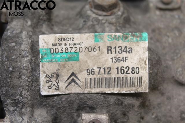 Aircondition kompressor til Citroën Berlingo 2008-2015 (Type II, Fase 1)  (648701|)