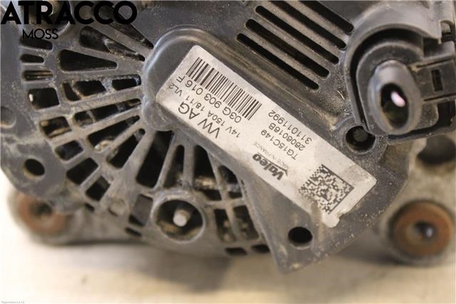 Dynamo til Audi Q5 2008-2012 (Type I, Fase 1)  (03G903016F|)