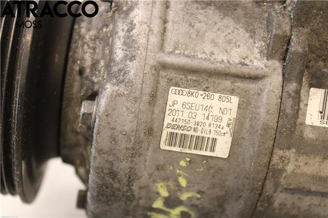 Aircondition kompressor til Audi Q5 2008-2012 (Type I, Fase 1)  (8K0260805L|)