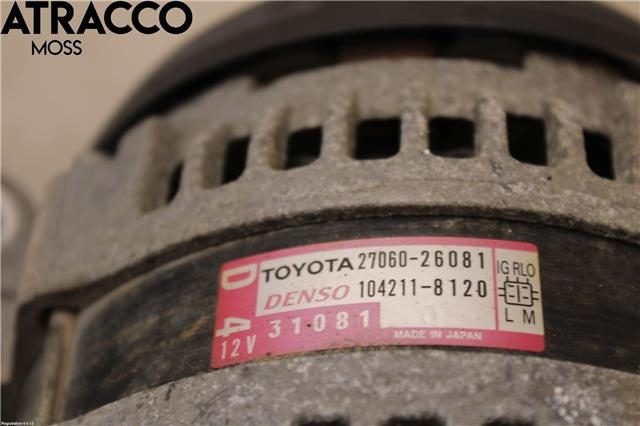 Dynamo til Toyota RAV4 2013-2015 (Type IV, Fase 1)  (2706026081|)