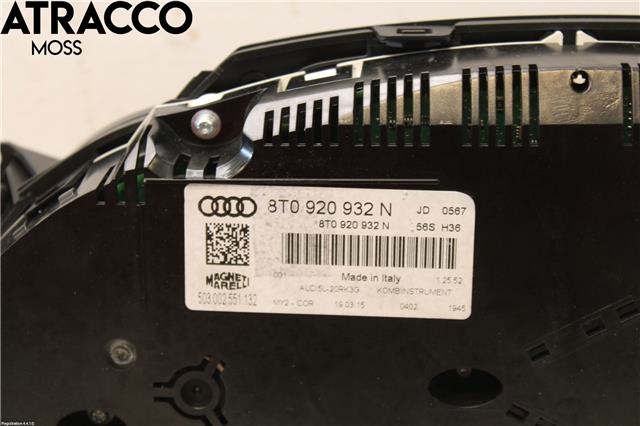 Instrumentpanel til Audi A5 2007-2016 (Type I)  (8T0920932N|)