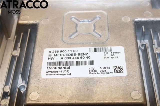 Styreenhet motor til Mercedes B-Klasse 2008-2011 (Fase 2) (W245) (W245) (A0034466040|)