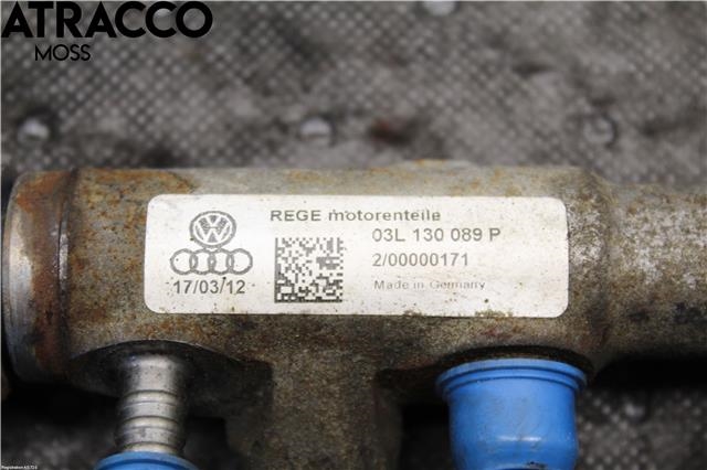 Dyseskinne (fuelrail) til VW Caddy 2010-2015 (Type III, Fase 2)  (03L130089P|)