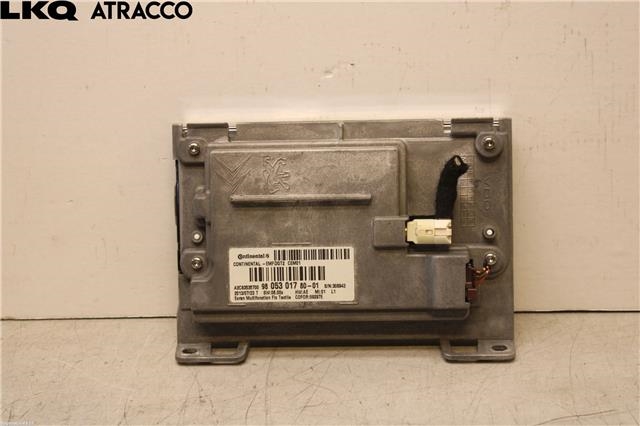 Multimedia display (MCU - Media Controller Unit) til Peugeot 208 2012-2019 (Type I)  (9805301780|)