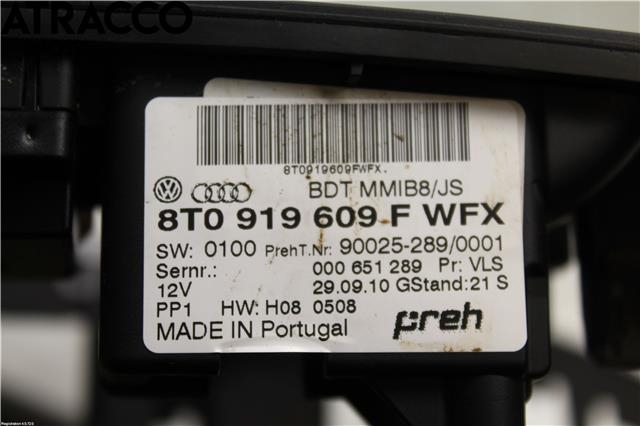 Diverse deler til Audi Q5 2008-2012 (Type I, Fase 1)  (8T0919609F|)