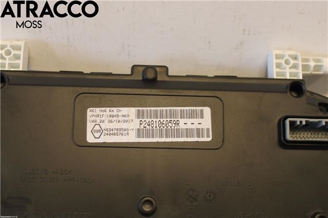 Instrumentpanel til Renault Kangoo 2008-2021 (Type II)  (248808782R|)