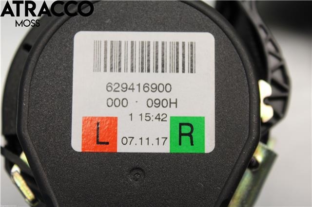 Sikkerhetsbelte bak høyre til Audi A3 2016-2020 (Type III, Fase 2)  (8V5857805B|)