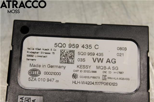 Styreenhet tenning til Audi A3 2016-2020 (Type III, Fase 2)  (5Q0959435C|)