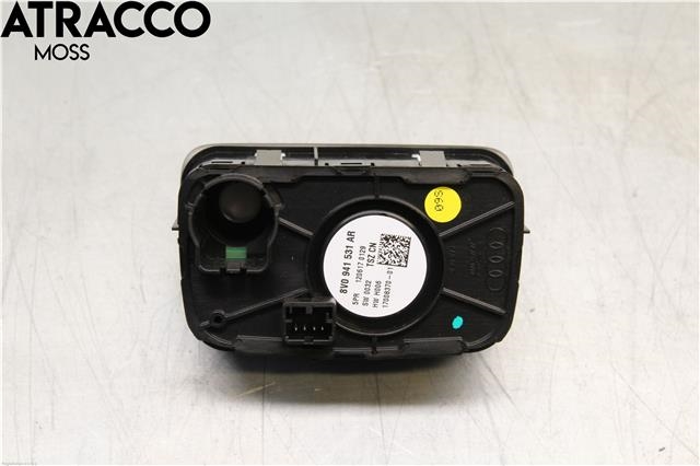 Bryter lys til Audi A3 2016-2020 (Type III, Fase 2)  (8V0941531AR|)