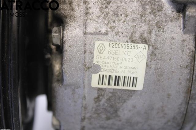Aircondition kompressor til Renault Scenic 2009-2016 (Type III) (8200939386|)