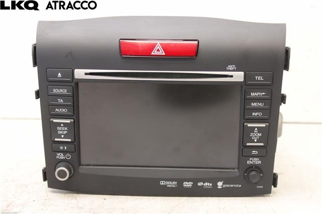 Bilstereo til Honda CR-V, 2012-2018 (Type IV)  (39540T1GE011M1)