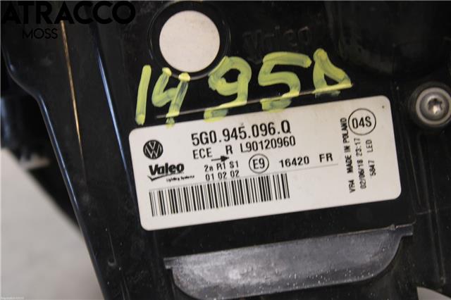 Baklykt høyre til VW e-Golf 2014-2017 (Fase 1)  (5G0945096Q|)