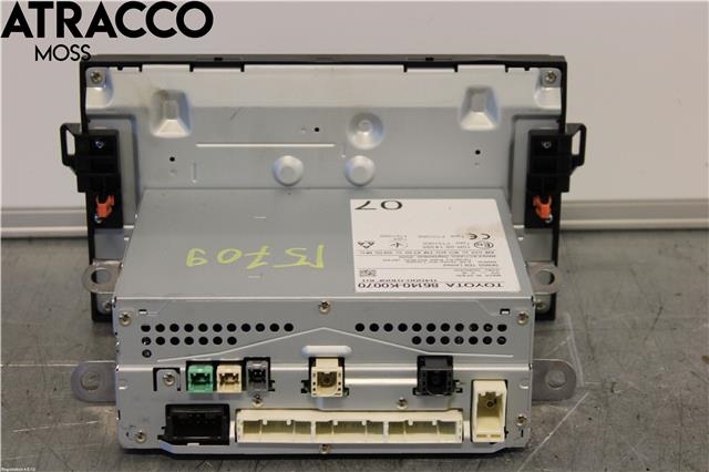 Multimedia display (MCU - Media Controller Unit) til Toyota Yaris 2020-->> (Type IV)  (86140K0070|)
