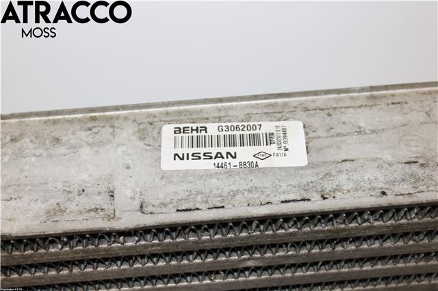 Intercooler til Nissan Qashqai 2010-2014 (Type I, Fase 2)  (14461BB30A|)