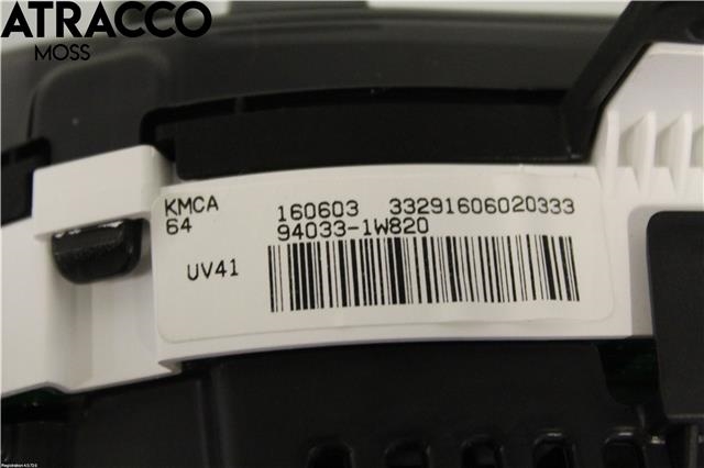Instrumentpanel til Kia Rio 2011-2017 Type III  (940331W820|)