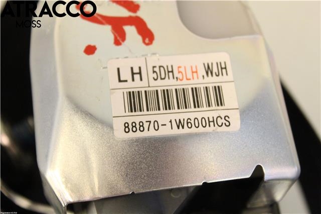 Sikkerhetsbelte foran venstre til Kia Rio 2011-2017 Type III  (888701W600HCS|)