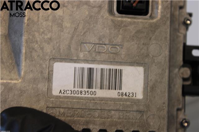 Multimedia display (MCU - Media Controller Unit) til Mercedes C-Klasse 2007-2011 (Fase 1) (W204) (W204) (A1729003904|)