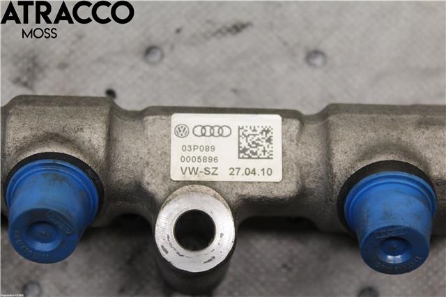 Dyseskinne (fuelrail) til Škoda Fabia 2007-2010 (Type II, Fase 1)  (03P130089|)