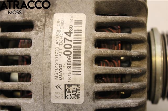 Dynamo til Peugeot 208 2012-2019 (Type I)  (9806007480|)
