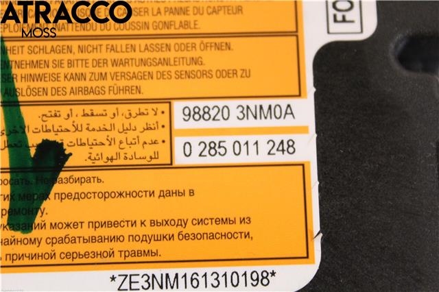 Airbag elektronikk til Nissan Leaf 2011-2017 (Type I)  (K88203NM0A|)