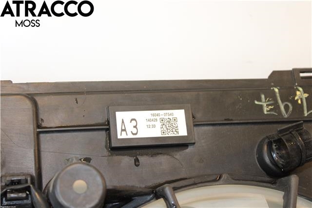 Kjølevifte til Toyota Auris 2013-2015 (Type II, Fase 1)  (167110T090|)