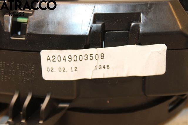 Instrumentpanel til Mercedes C-Klasse 2011-2014 (Fase 2) (W204) (W204) (A2049003508|)