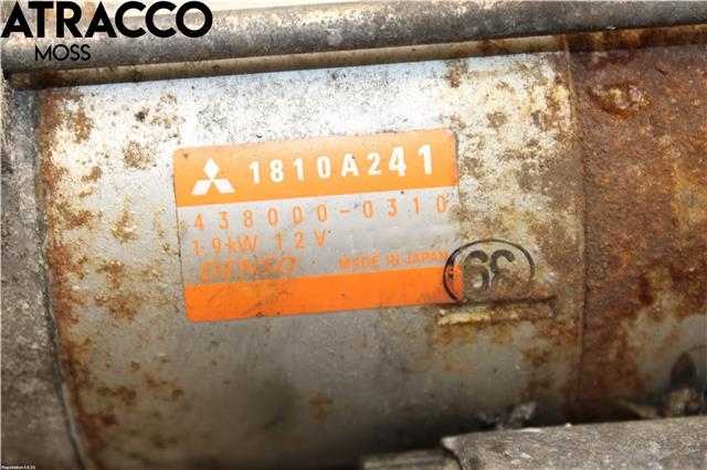 Starter diesel til Mitsubishi Outlander 2012-2015 (Type III, Fase 1)  (1810A241|)