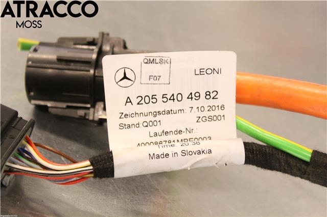Kabel høy volt (HV) hybrid til Mercedes C-Klasse 2014-2018 (Fase 1) (W205) (W205) (A2055404982|)