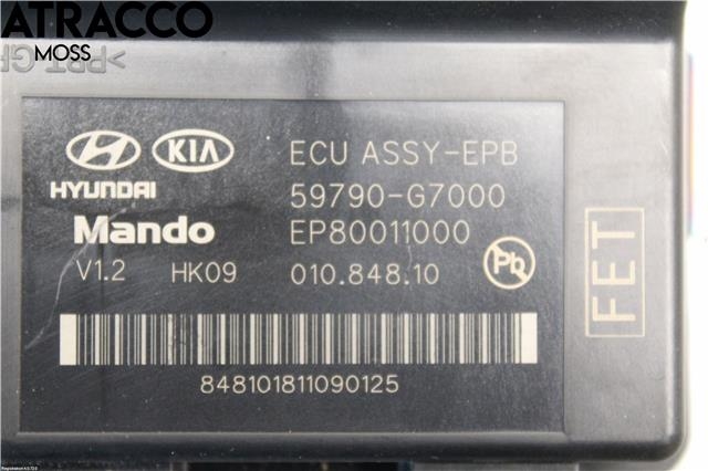 Styreenhet elektrisk parkbrems (EPB - Electric Parking Brake) til Hyundai Ioniq Electric 2016-2019 (Fase 1)  (59790G7000|)