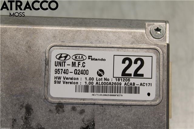 Kamera til Hyundai Ioniq Electric 2016-2019 (Fase 1)  (95740G2400|)