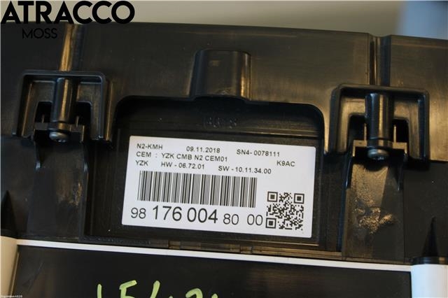 Instrumentpanel til Citroën Berlingo 2019-->> (Type III)  (9838081980|)