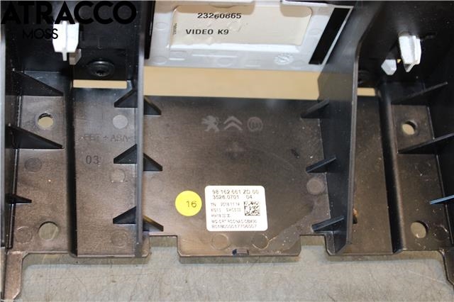 Multimedia display (MCU - Media Controller Unit) til Citroën Berlingo 2019-->> (Type III)  (98345773ZD|)