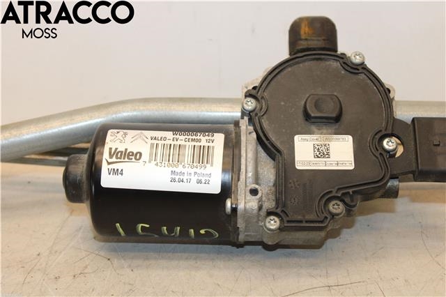 Viskermotor frontrute til Citroën Jumpy 2016-->> (Type III)  (9808465280|)