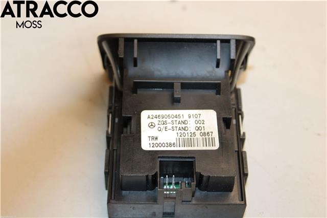 Bryter elektrisk håndbrekk/parkbrems til Mercedes B-Klasse 2011-2018 (W246) (W246) (A2469050451|)