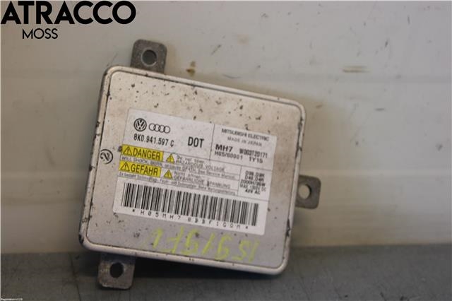 Styreenhet xenon/ballast til Audi Q5, 2008-2012 (Type I, Fase 1)  (8K0941597E)