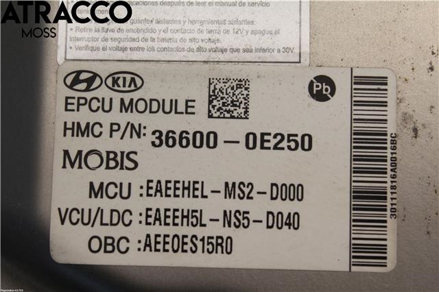 Inverter hybrid til Hyundai Ioniq Electric 2016-2019 (Fase 1)  (366010E250|)