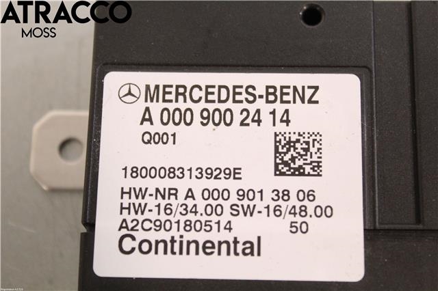 Styreenhet drivstoffpumpe til Mercedes C-Klasse 2014-2018 (Fase 1) (W205) (W205) (A0009002414|)